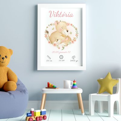 Baba születése - oroszlán család Lovenir.hu