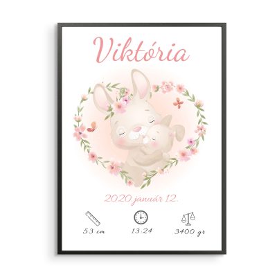 Baba születése - nyuszi család