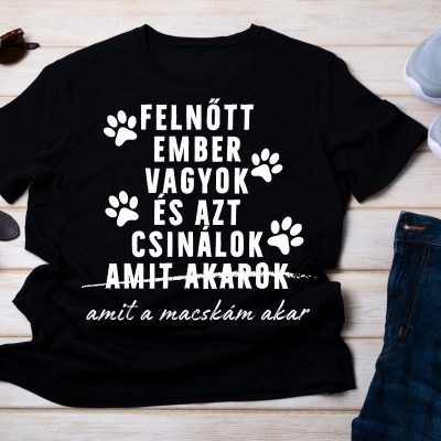 Azt csinálok amit a macskám akar  - Férfi