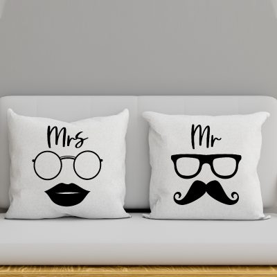 Mr & MRS páros párna