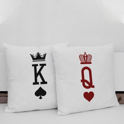 K & Q páros párna