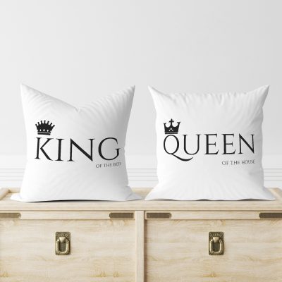 King & Queen páros párna