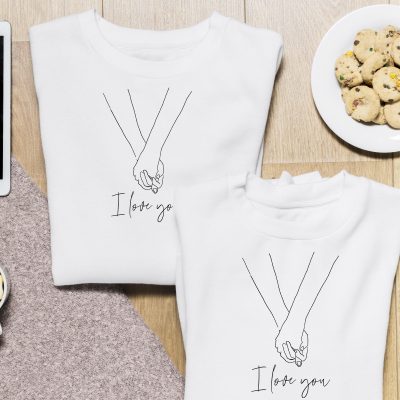 Kéz a kézben páros póló