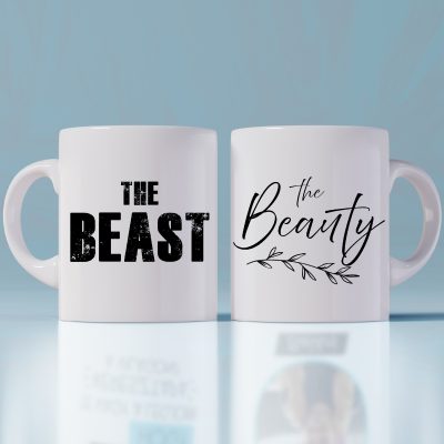 The Beast, The Beauty páros bögre