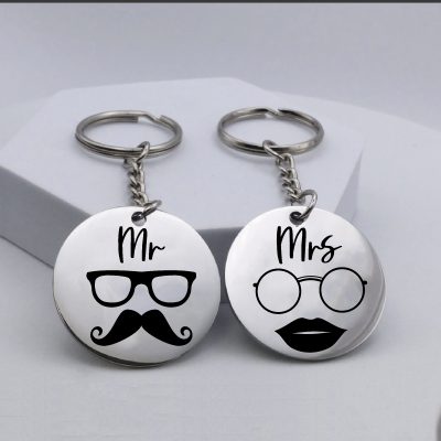 Mr és Mrs páros kulcstartó