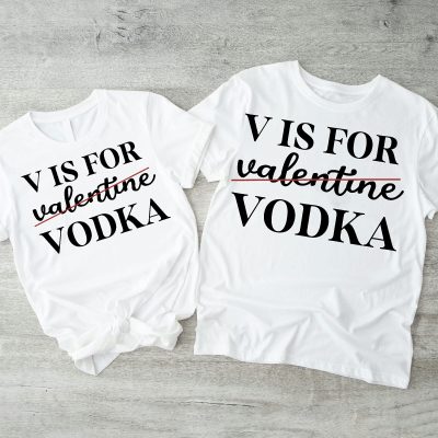 V is for... vodka páros póló