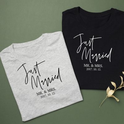 Just married páros póló