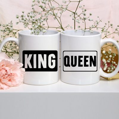 King, Queen páros bögre