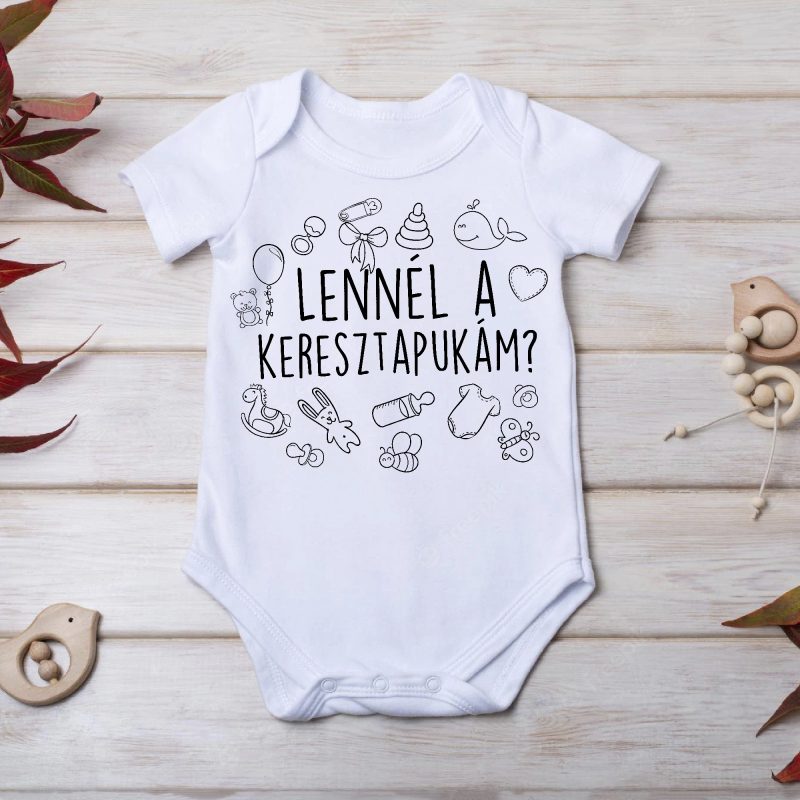 Lennél a keresztapukám? Gyerek body