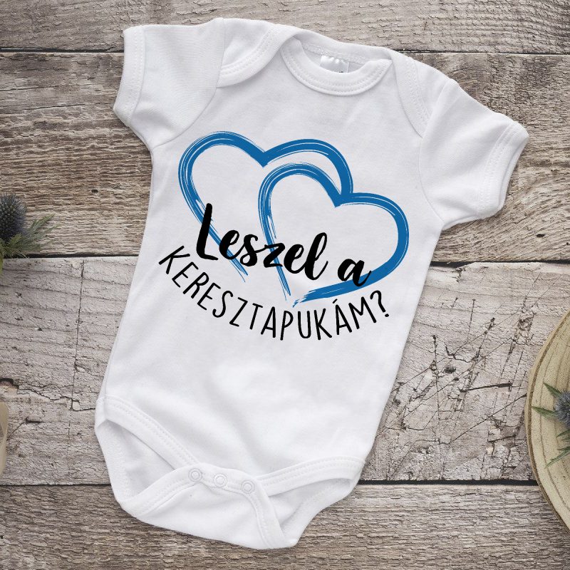 Leszel a keresztapukám? Gyerek body