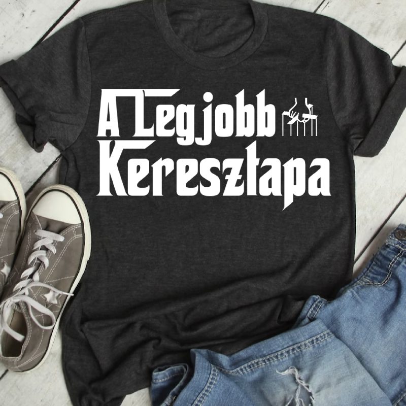 A legjobb keresztapa férfi póló