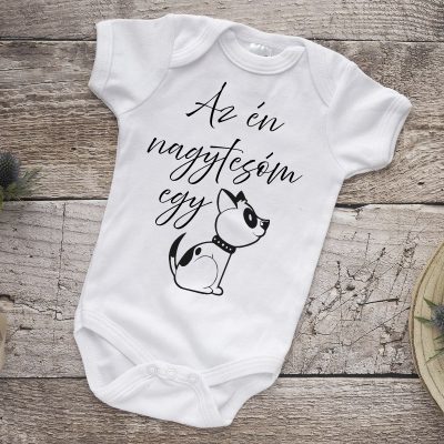 Az én nagytesóm egy kutyus body