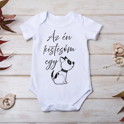 Az én kistesóm egy kutyus body