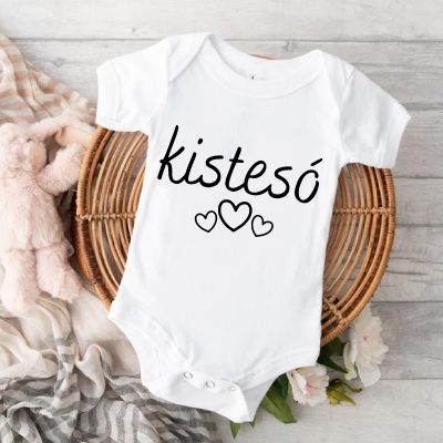 Kistesó feliratú body