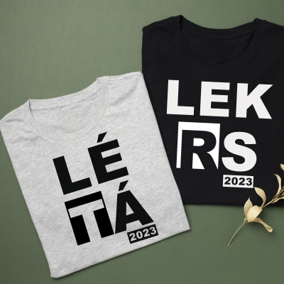 Lélektárs évszámmal páros póló