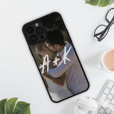 Fényképes telefontok, monogrammal