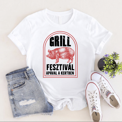 Grill fesztivál apával póló