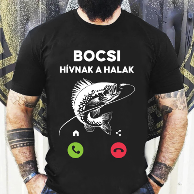 Bocsi hívnak a halak póló