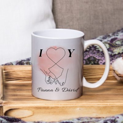 I love you bögre, kezekkel, nevekkel