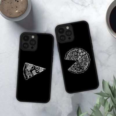 Pizza szelet páros telefontok