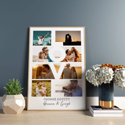 Örökké együtt poszter 8 képpel, nevekkel
