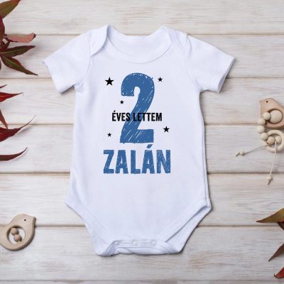 ... éves lettem fiús gyerek póló/body