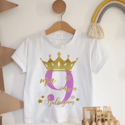 Ma van a szülinapom lányos póló/body