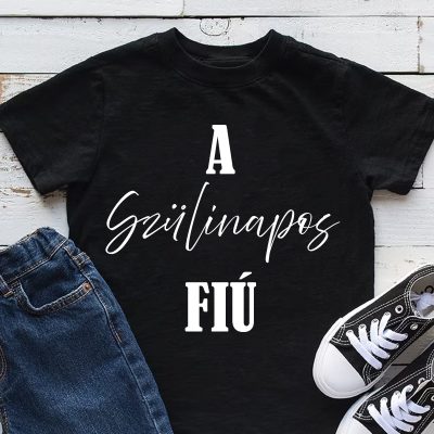 A szülinapos fiú gyerek póló/body
