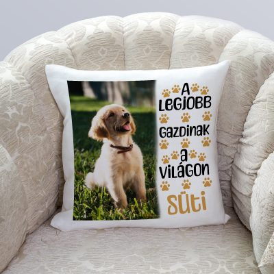 A legjobb gazdinak a világon fényképes párna