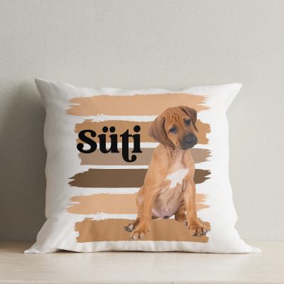 Saját képes, neves kisállatos párna