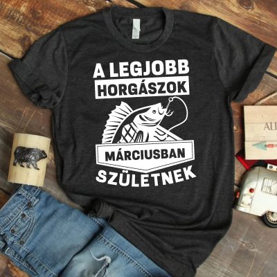 A legjobb horgászok ... születnek póló
