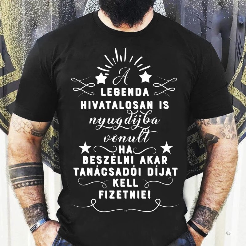 A legenda hivatalosan is nyugdíjba vonult póló