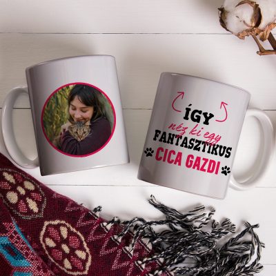 Így néz ki egy fantasztikus cica gazdi bögre