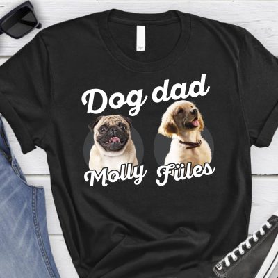Dog dad fényképes póló