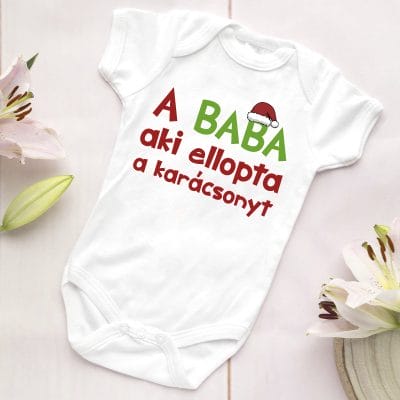 A baba aki ellopta a karácsonyt body