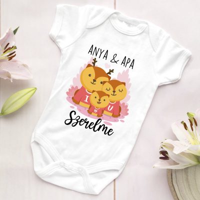 Anya & apa szerelme őzikés body