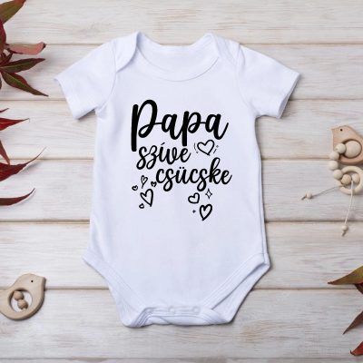 Papa szíve csücske body