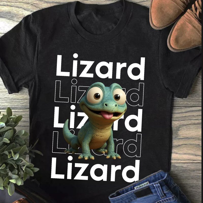 Lizard gyerek póló