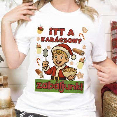 Itt a karácsony, zabáljunk póló vagy pulcsi