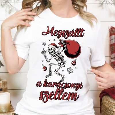 Megszállt a karácsonyi szellem póló vagy pulcsi