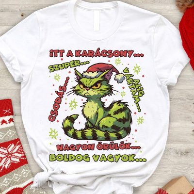 Grincs cicás póló vagy pulcsi