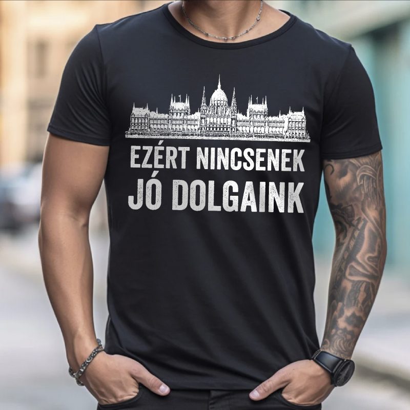 Ezért nincsenek jó dolgaink póló