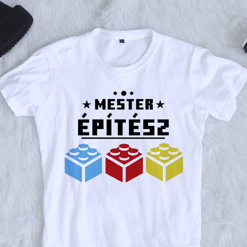 Mester építész legós póló